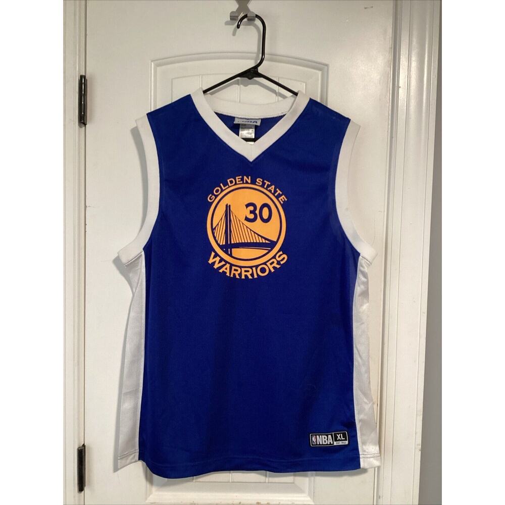 Stephen Curry #30 Golden State Warriors NBA Adidas Jersey Mens‎ Size XL Mesh